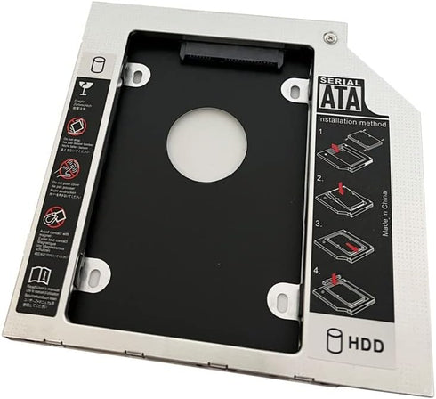 2nd Hard Drive HDD SSD Optical Bay Caddy Frame Tray for ASUS Models by DY-tech