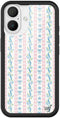 Wildflower Cases - Compatible with iPhone 16 | Protective Black Bumper, 6.5ft Drop