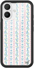 Wildflower Cases - Compatible with iPhone 16 | Protective Black Bumper, 6.5ft Drop