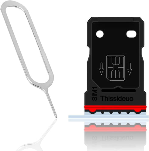 Generic Lightweight Premium Portable Single SIM Card Tray Holder w/SIM Card Ejection Pin