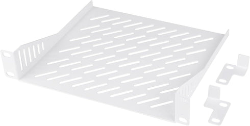 GeeekPi 1U Server Rack Shelf, 7.87" Depth Vented Rack Mount Cantilever Tray for