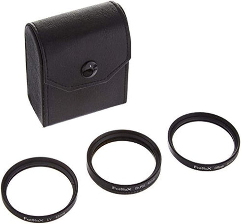 Fotodiox Filter Kit, UV, Circular Polarizer, Soft Diffuser, 49mm for Canon, Nikon, Sony, Olympus
