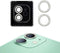 SVIBEE Camera Lens Protector for iPhone 11/12/12mini, Aluminum Alloy Lens Screen Cover Film, Rocky Crystal