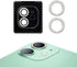 SVIBEE Camera Lens Protector for iPhone 11/12/12mini, Aluminum Alloy Lens Screen Cover Film, Rocky Crystal