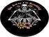 Funny Skeleton Reading Book Go Away I'm Reading PopSockets Adhesive PopGrip