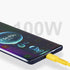 4 ft Yellow USB C Charger Cable, 100W Fast Charging, Silicone USB C to USB C for Samsung Galaxy, Pixel, Xiaomi, PS5