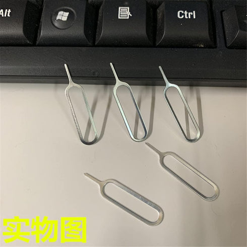 Generic SIM Card Ejector SIM Card Pin Removal Tray Pin Opener Tool for Most Smart Phones Sturdy and Practical Dexterous