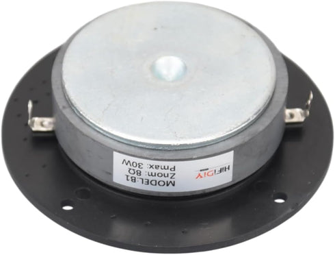 HIFIDIY LIVE 2PCS 4 inch 25-core 8OHM 30W B1-100 HiFi Tweeter Speaker Unit Black Silk Membrane Home Film Treble