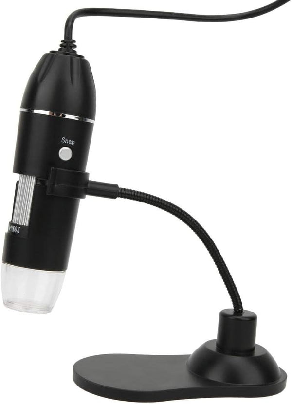 LED Digital Microscope, Aluminum Alloy for Biological Research and Insect Observation