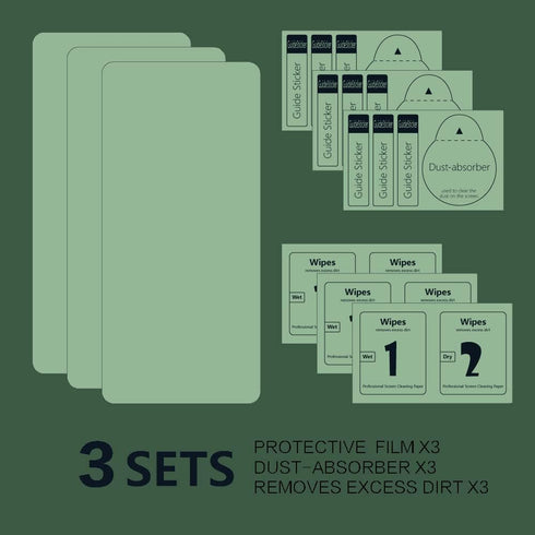 3 Pack Camera Lens Protector for T-Mobile Revvl 6 5G, Anti-Scratch H9 Hardness Tempered Glass Film