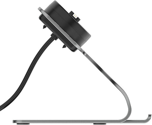 Metal Anti-Slipping Desktop Base Stand for Garmin Venu 3/Venu 3S/Vivoactiv 5 with Charging Dock Cable, Grey