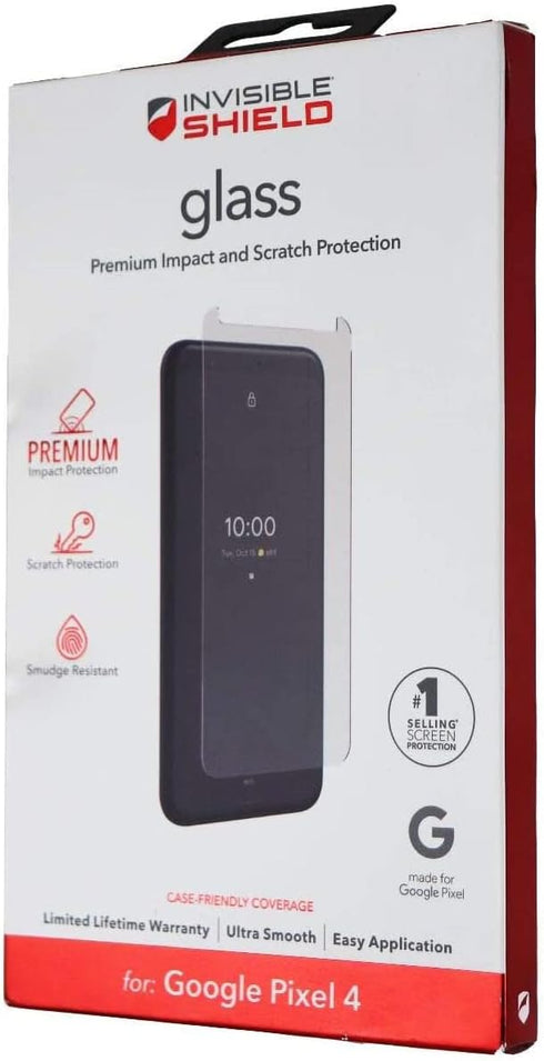 ZAGG - InvisibleShield Glass Screen Protector for Google Pixel 4 - Clear