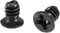 uxcell #6-32 x 13/64" Phillips Flat Head Screws, Black Fasteners for Laptop PC TV Fan Switch, 60pcs