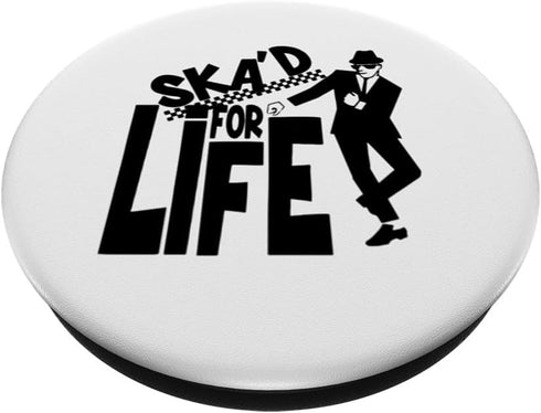 PopSockets Standard PopGrip Ska Music is Life Ska Dance Reggae Punk Jamaican