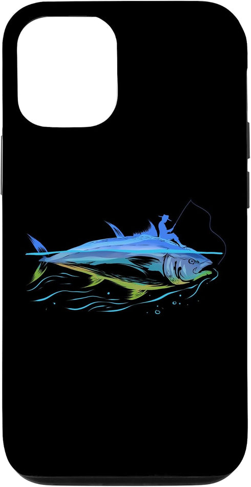 Angler Tuna Fishing Store Ocean Fishing Tuna Fish Gift for Angler and Fisher Case for iPhone
