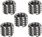 Foto&Tech Metal Tripod Thread Adapter 1/4 inch to 3/8 inch, Easy Mount Screw Adapter for Camera Video Equipment (5