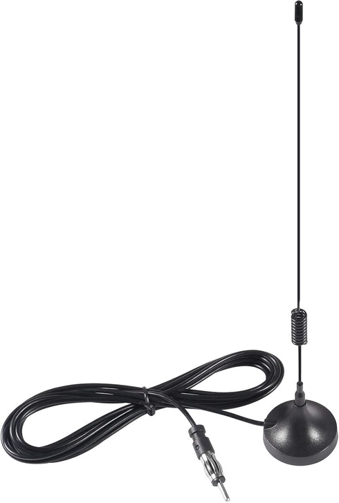 ACEIRMC Universal Car Stereo Antenna Car FM AM Radio Antenna Magnetic Base Car Radio Antenna Aerial for Vehicle Truck