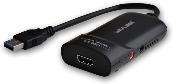 WAVLINK USB 3.0 to HDMI Adapter for Multiple Displays, 2K (2048x1152), External Video Graphics Card Adapter
