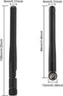 DORHEA 2Pcs 3dBi 2.4GHz 5GHz 5.8GHz Dual Band WiFi Antenna RP-SMA Male Bluetooth Antenna for USB Adapter Camera Video