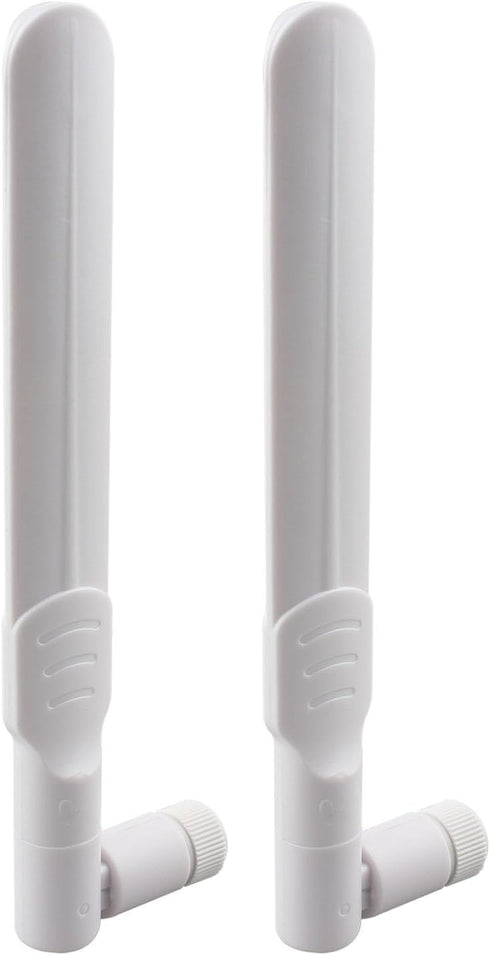 Futheda 2pcs 2.4GHz 5GHz 5.8GHz 8dBi Dual Band WiFi Aerial Antenna with MIMO RP-SMA Male Connector Compatible with SUS