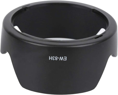 Lens Hood EW83H - Plastic Black Camera Mount Lens Hood for 24105mm f/4L is USM Camera Lens
