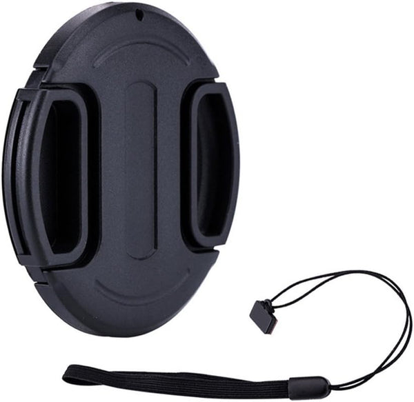 49mm Center Snap-on Lens Cap JJC Camera Front Cover for Canon Nikon Fujifilm Sony Olympus Panasonic