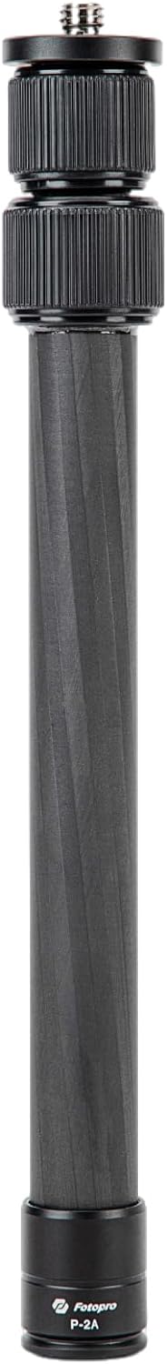 Fotopro 25" Carbon Fiber Tripod - 3-Section Extension Tube, Max Load 22lbs