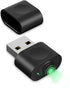 HOTLIFE Undetectable Mouse Jiggler, USB Mouse Mover Device Keeps PC Awake, Driver-Free Auto Shaker with 3 Mode Switch