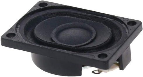 Fielect 3Pcs DIY Magnetic Speaker 2W 8 Ohm Replacement Loudspeaker, Rectangle Shape 40 x 28mm (L x W)