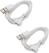 2PCS Magnetic USB DC Charger Cable, 1m Replacement Charging Magnet Cord, 5mm Pitch for Wall Charger, Power Bank,