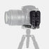 LingoFoto 1/4" 3/8" L Bracket for DSLR/Mirrorless Cameras, Arca-Swiss Quick Release Plate with Vertical/Horizontal