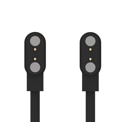Charging Cable for WZWNEER Smart Watch, USB Portable Magnetic Charging Cord for LUOBA Replacement Accessories (Black*2)