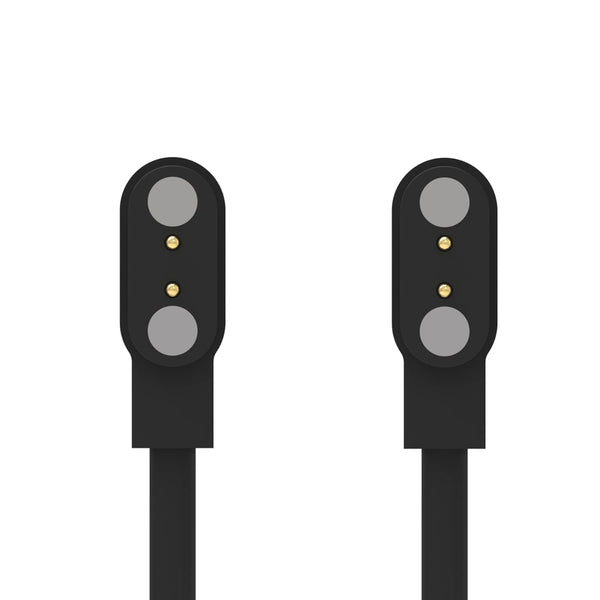 Charging Cable for WZWNEER Smart Watch, USB Portable Magnetic Charging Cord for LUOBA Replacement Accessories (Black*2)