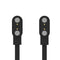 Charging Cable for WZWNEER Smart Watch, USB Portable Magnetic Charging Cord for LUOBA Replacement Accessories (Black*2)