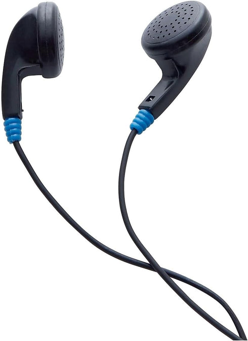Verbatim Stereo Earphones - 3.5mm - No Microphone, Black (99711)
