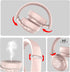 Pink Wireless Bluetooth Headphones, Over Ear, 65 Hours Playtime, Foldable Deep Bass HIFI Stereo, On Ear Headsets with