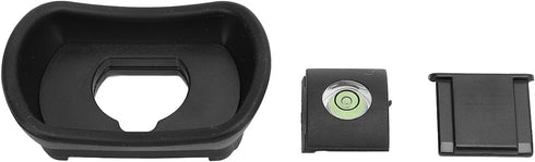 WIHFHGZ Set, 3 GFX100II XH2S T5 Camera Viewfinder Eye Cup Pcs with Hot Shoe Cover and Bubble Level for X