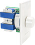 Recoil VC-R100 100W Impedance Matching Wall Mount Volume Control Knob, Flush in-Wall Plate Rotary Knob for Hi-Fi Home