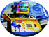 Fun Robot Art 6 Year Old Birthday Party Robotics For Kids PopSockets Standard PopGrip