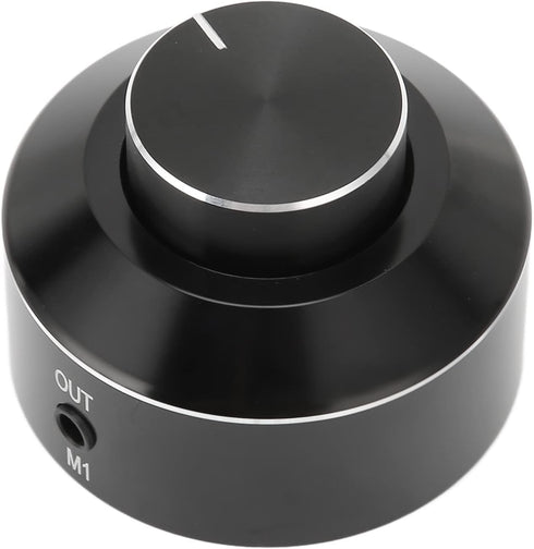 Mini Active Volume Control Knob for Speaker Audio Adjuster, 3.5mm Volume Control for Videos, Weddings, Celebrations