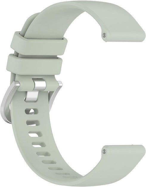 E ECSEM Compatible for iTech Fusion 2/2S/2R Band, Silicone Watch Strap Replacement Accessories for iTech Fusion 2 Smart