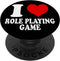 I Love Role Playing Game RPG Standard PopSockets PopGrip