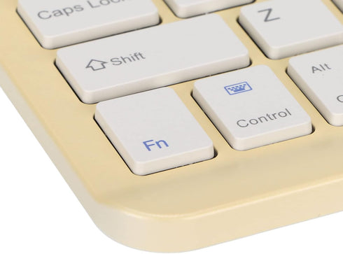 Hilitand Bluetooth Keyboard, Universal Compact Ergonomic Mobile Phone/Tablet/Laptop/PC Typewriter for