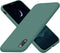 Cordking iPhone XR Case, 6.1" Ultra Slim Silicone, Shockproof with Soft Anti-Scratch Microfiber Lining, Midnight Green