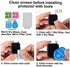 Soft Screen Protector for ID205L ID205S ID205U Smartwatch, Compatible with 1.3” Fitpolo HAFURY (6 pieces)