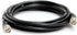 Cmple BNC Male to BNC Male Coaxial Cable, RG59u, 75ohm, Black, 12FT