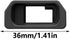 TENYELE EP10 For Eyepiece Eyecup Viewfinder Eye Cup Cushion Replacement Digital Cameras Viewfinder Eye Cup Covers
