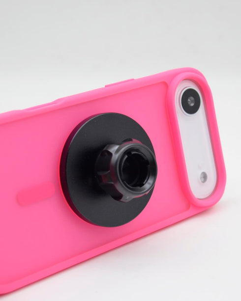 QZAPZU 12-17 18xN52 17mm/0.67inch Aluminum Alloy Magnetic Ball Mount Head for Magsafe iPhone Series, Magnets, Matte