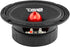 DS18 PRO-GM6.4B Midrange Loudspeaker 6.5" Red Aluminum Bullet, 480W Max, 4 Ohms, Premium Quality Audio Speaker