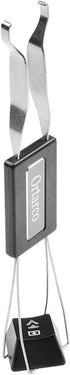 Ortarco Keycap Puller for Mechanical Keyboard, Stainless Steel Keycap Remover Tool, Black